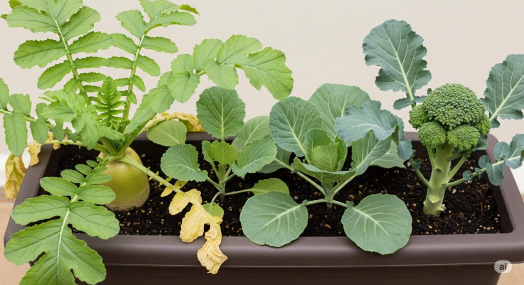 大根と一緒に植えてはいけないものは何ですか？