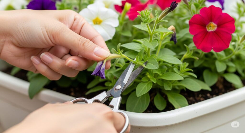 花がら摘みと切り戻しで長く楽しむ