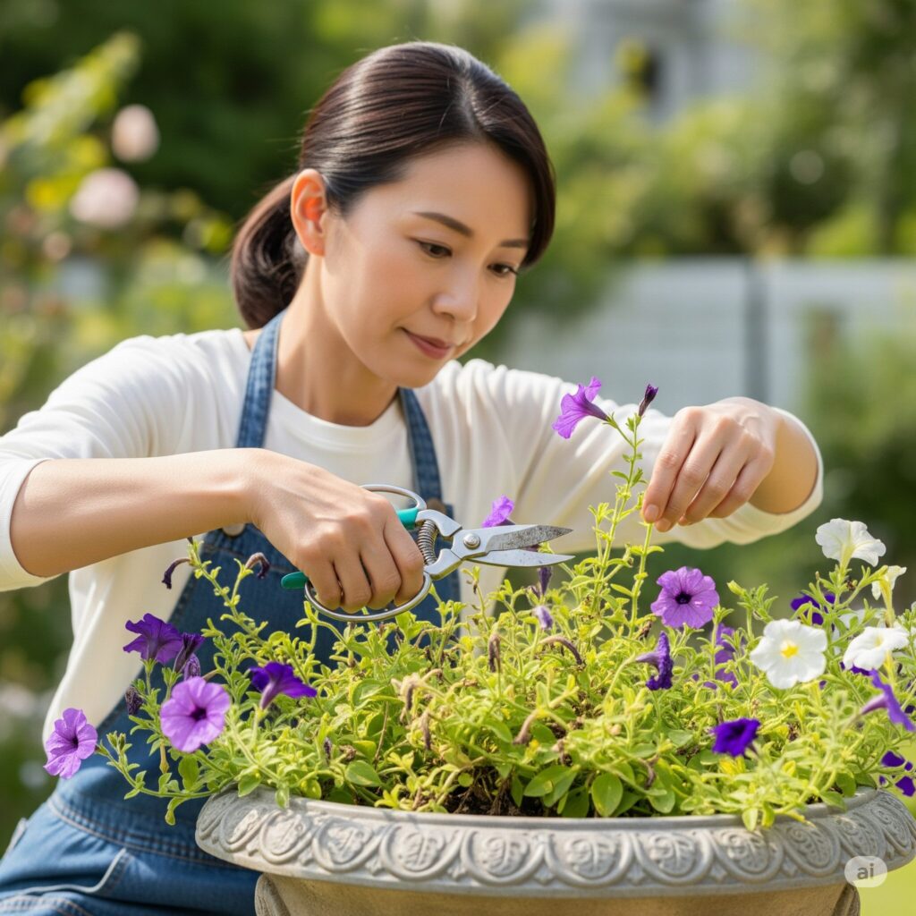 肥料の与え方と切り戻しの時期