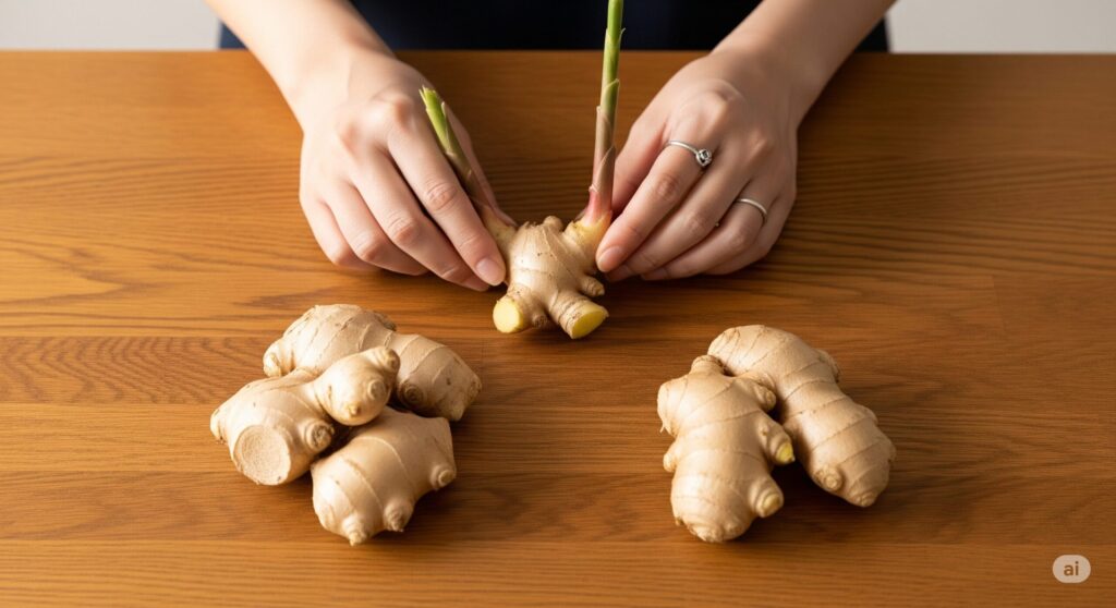 スーパーの生姜を植える際の注意点