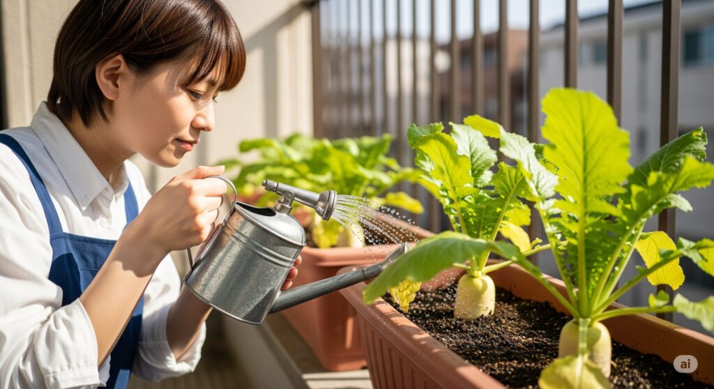 大根は毎日水やりが必要ですか？