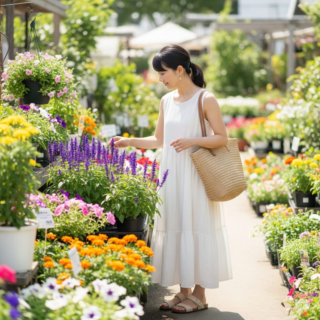 夏の直射日光と暑さに強い花の選び方