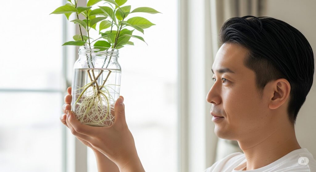 苗を増やす簡単な挿し木の方法