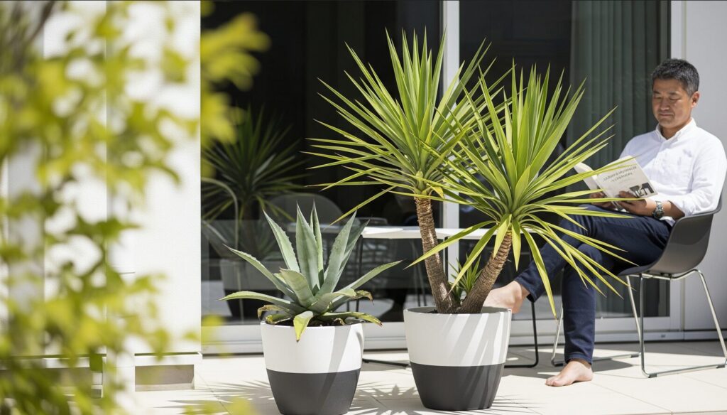 ほったらかしでも育つ屋外の観葉植物
