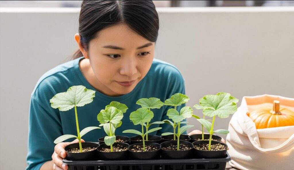 スーパーで買ったかぼちゃの種を植える注意点