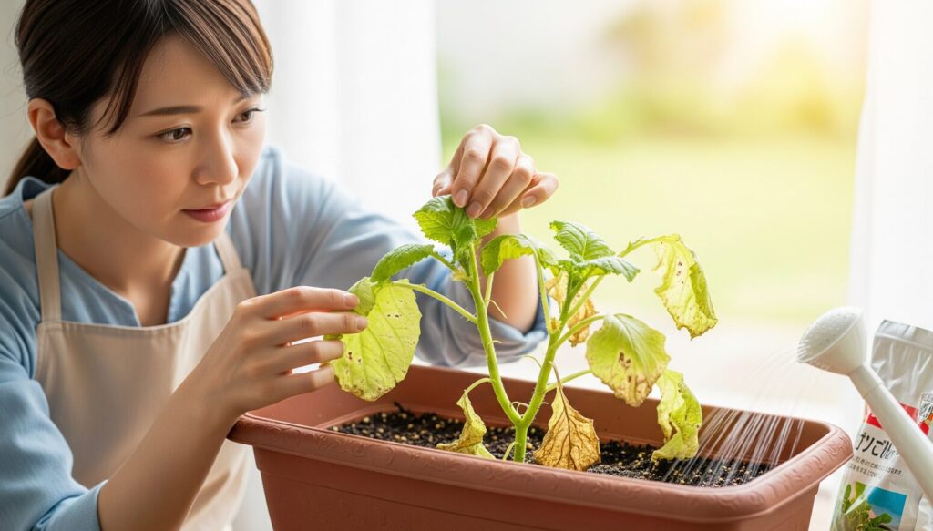 プランターで野菜が育たない原因と対策