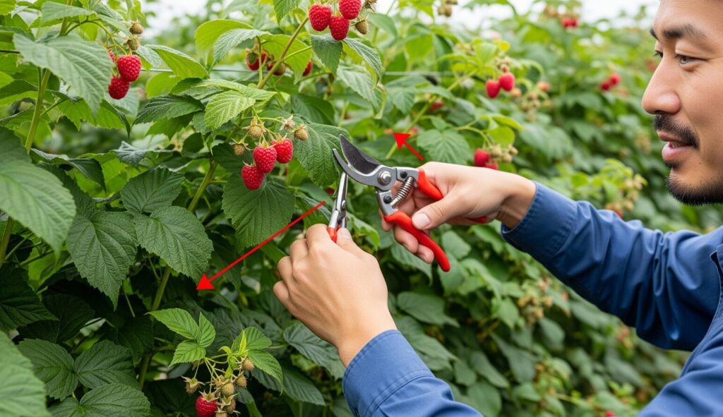 収穫量を左右する剪定の基本