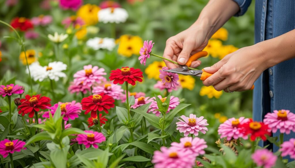 四季咲き性を保つ上手な花がら摘み