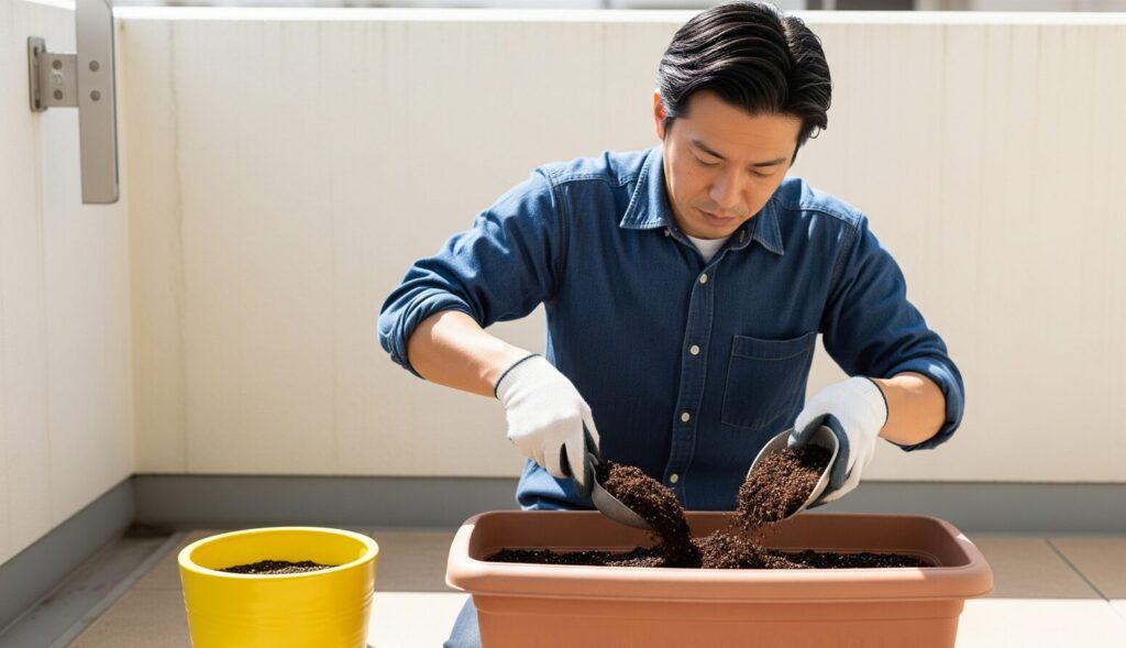 推奨プランターサイズと必要な深さ