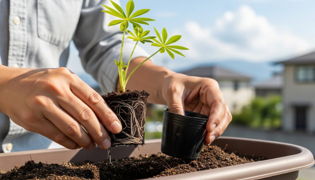植え替え時期と植えっぱなしの注意点