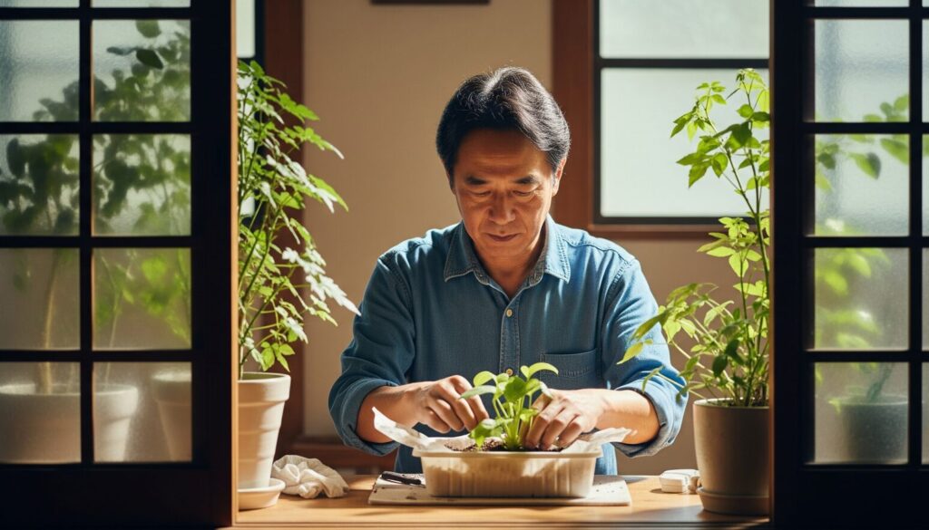 芽出し処理で発芽率を上げる方法