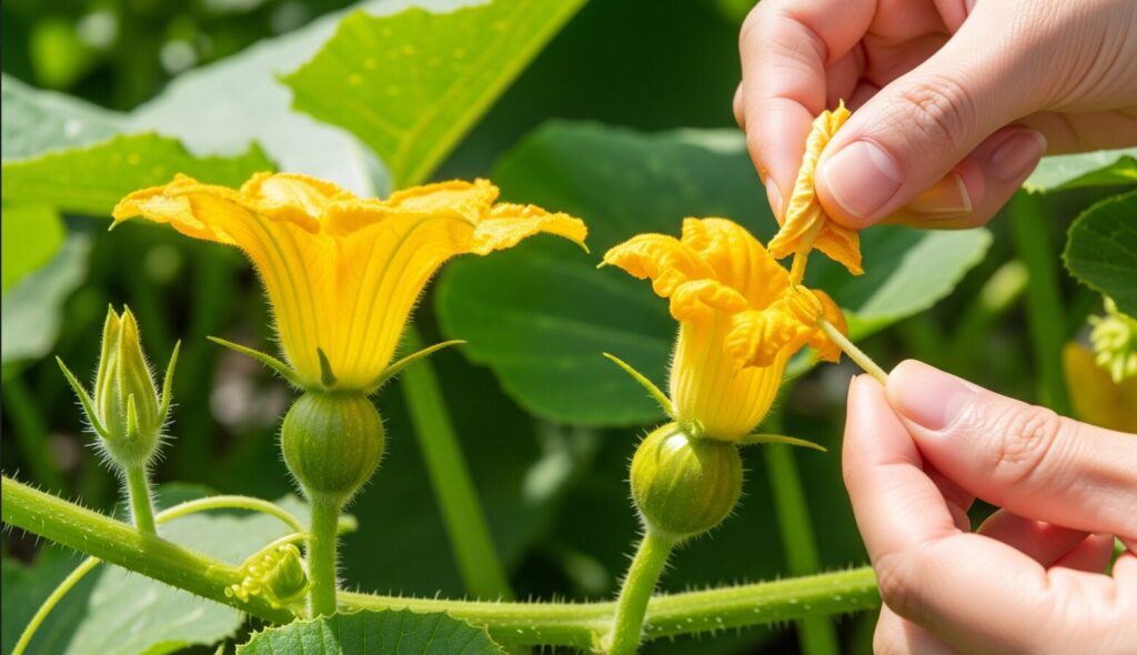 雄花しか咲かない？雌花を咲かせるには
