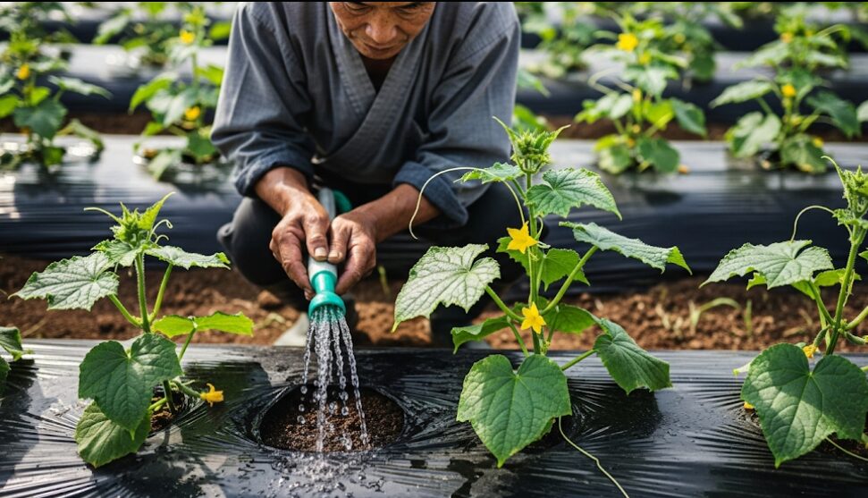 マルチング後の水やりはどうする？