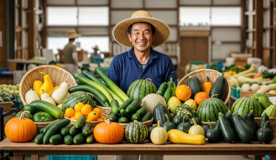 代表的なウリ科の野菜を一覧で紹介