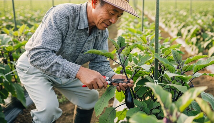 剪定による脇芽と摘心の重要性
