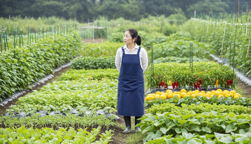 家庭菜園だけで生活するのは現実的か