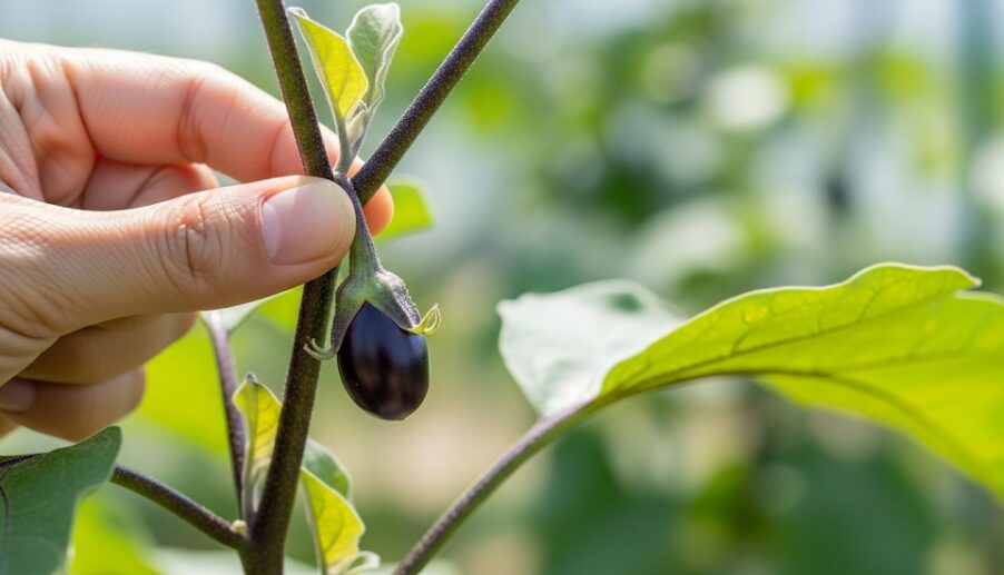 摘果のタイミングは実の大きさが重要