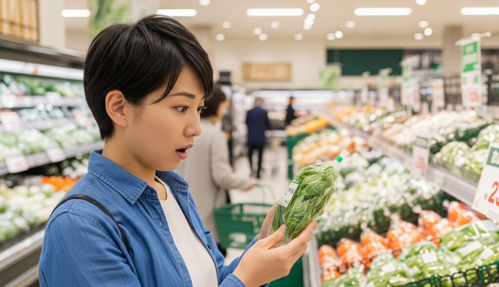 買うと高い野菜は何かを把握する